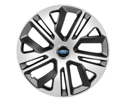 Set 4 capace roti 16`` Raven Gri-Negru, Compatibile cu Ford