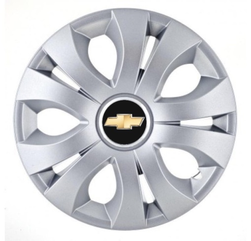 Set 4 Capace Roti Autohelix MSA® potrivite jantelor de 16 inch, Compatibil Cu Chevrolet, model Top Gray