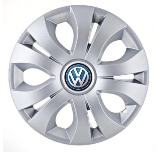 Set 4 Capace Roti Autohelix MSA®, potrivite jantelor de R15, Compatibil Cu Volkswagen, model top crom