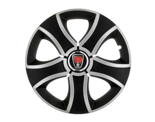 Set 4 capace roti Bis Gri-Negru R16 pentru gama auto Range Rover
