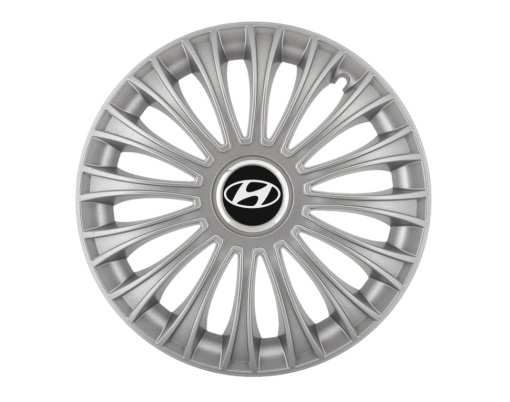 Set 4 capace roti Dino cromat R16 pentru gama auto Hyundai