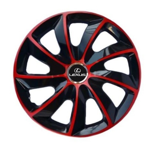 Set 4 capace roti Extra Stig Red R17 pentru gama auto Lexus