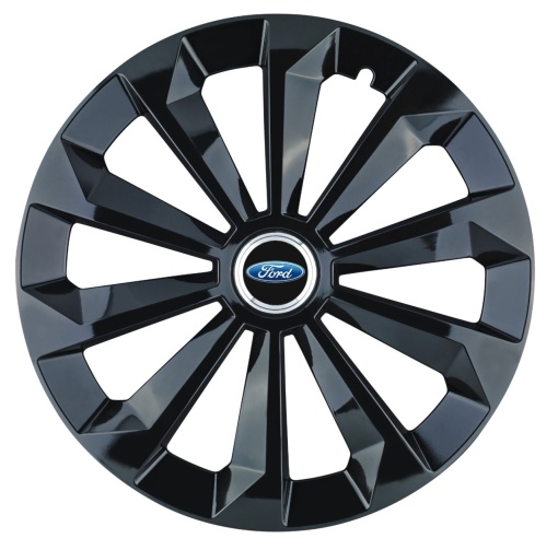 Set 4 capace roti Fame Negru R15 pentru gama auto Ford