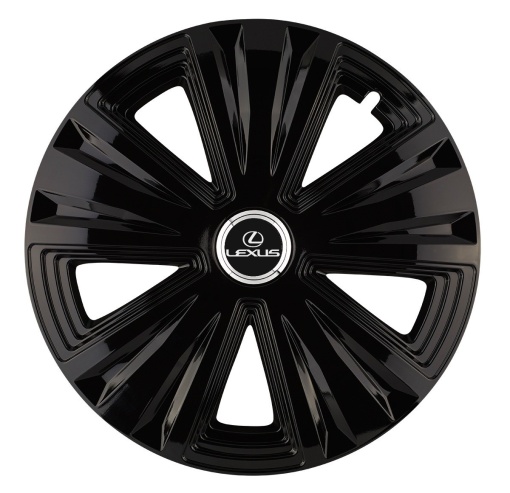 Set 4 capace roti Glory negru R15 pentru gama auto Lexus