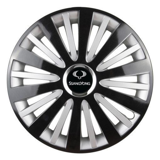 Set 4 Capace Roti, potrivite jantelor de R15, pentru SsangYoung, model falcon dual