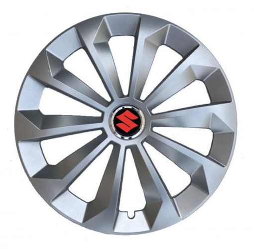 Set 4 Capace Roti, potrivite jantelor de R16, pentru Suzuki, model fame cromat