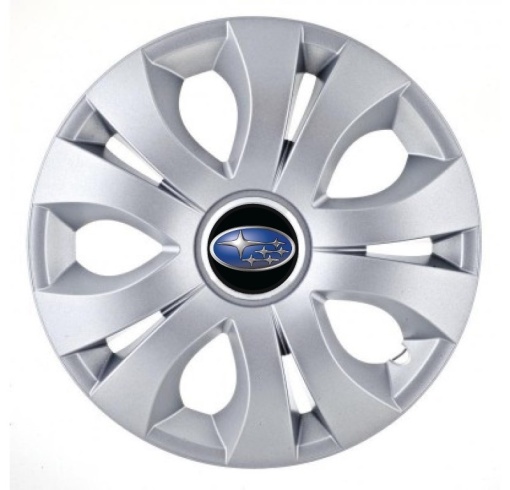 Set 4 Capace Roti, potrivite jantelor de R17, Compatibil Cu Subaru, model top crom