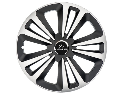 Set 4 Capace Roti Terra Gri-Negru R15, pentru gama auto Lexus
