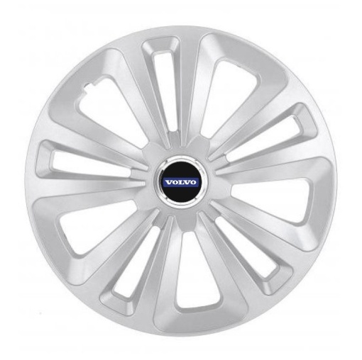 Set 4 Capace Roti Terra Gri R16, pentru Volvo