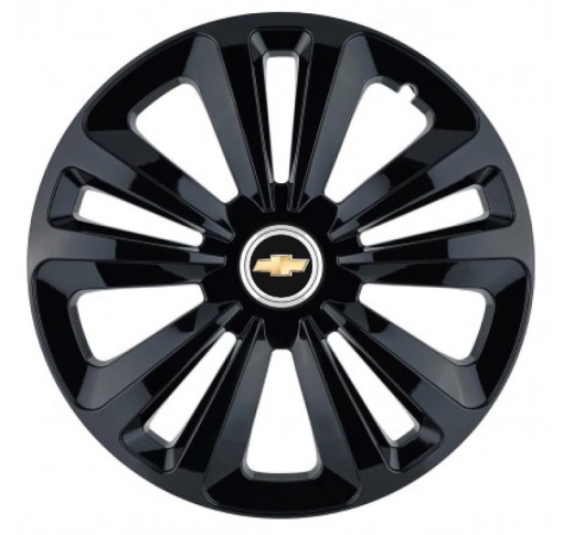 Set 4 Capace Roti Terra Negru R15, pentru Chevrolet