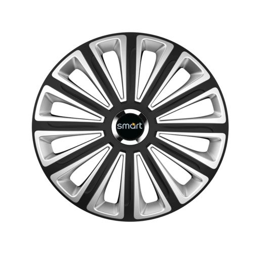 trend Set 4 capace roti Trend R15 pentru gama auto Smart Trend Silver-Black