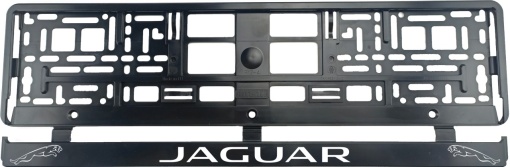 Set 2 bucati, suport numar inmatriculare Jaguar