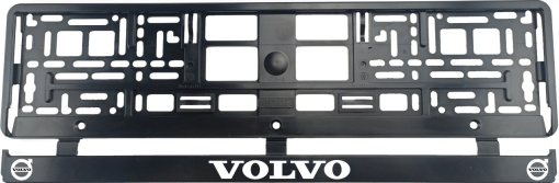 Set 2 bucati, suport numar inmatriculare, Volvo Classic