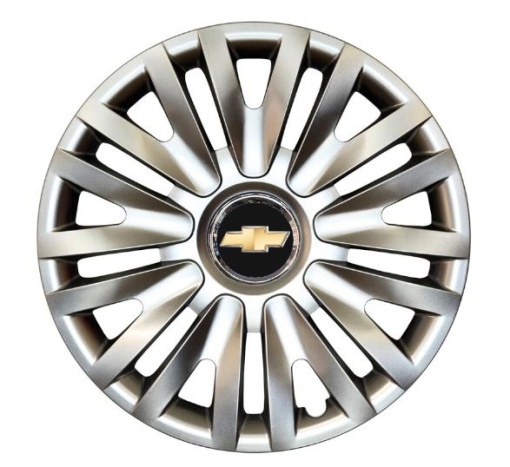 Set 4 Capace Roti Autohelix MSA® R15, Potrivite Jantelor de 15 inch, Pentru Chevrolet, Model 313