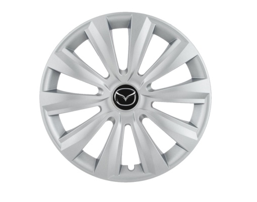 Set 4 capace roti Delta cromat R14 pentru gama auto Mazda