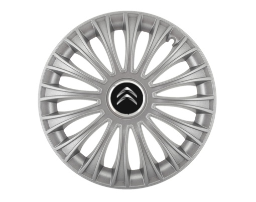 Set 4 capace roti Dino cromat R16 pentru gama auto Citroen