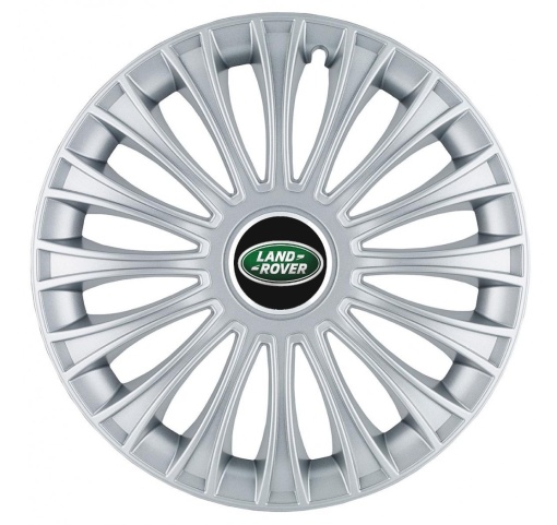 Set 4 Capace Roti, potrivite jantelor de R14, pentru Land Rover, model dino cromat