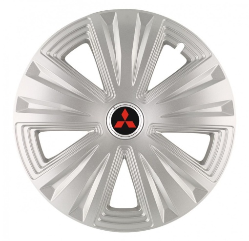 Set 4 Capace Roti, potrivite jantelor de R14, pentru Mitsubishi, model glory Gri