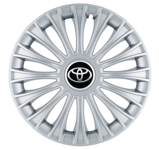 Set 4 Capace Roti, potrivite jantelor de R14, pentru Toyota, model dino cromat