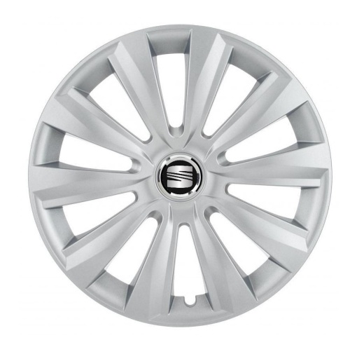 Set 4 Capace Roti, potrivite jantelor de R16, pentru Seat, model delta cromat