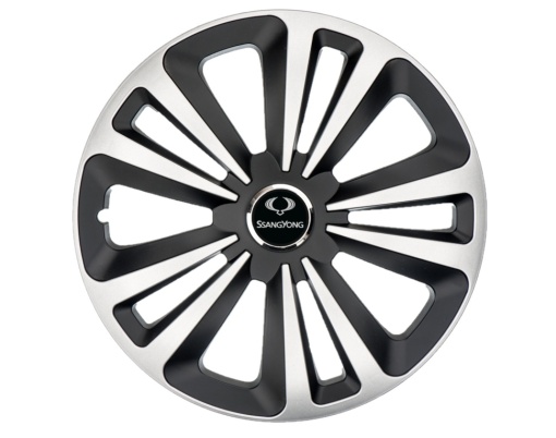 Set 4 Capace Roti Terra Gri-Negru R14 pentru gama auto SsangYong
