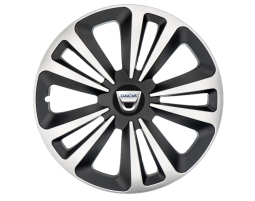 Set 4 Capace Roti Terra Gri-Negru R16, pentru gama auto Dacia