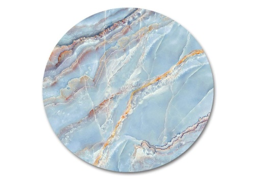 Mousepad Aspect marmura, albastru 20 x 20 cm