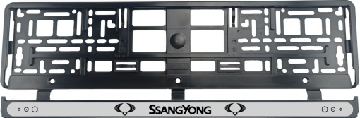 Set 2 bucati, suport numar inmatriculare SsangYong II