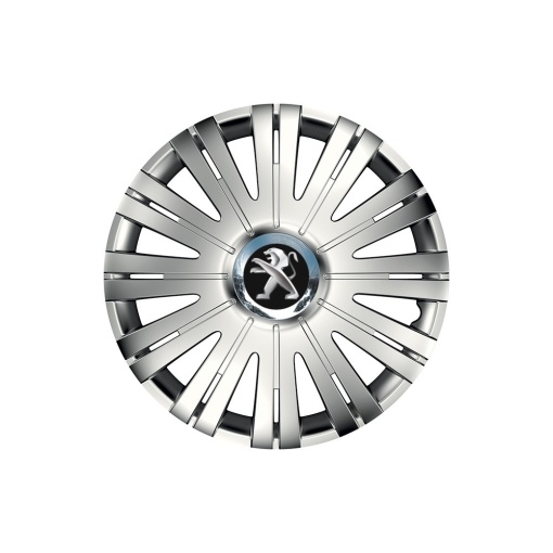 Set 4 Capace Roti Autohelix MSA® potrivite jantelor de 16 inch, pentru Peugeot, model Active Crom