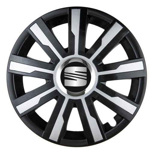 Set 4 Capace Roti Autohelix MSA®, potrivite jantelor de R15, pentru Seat, model mirage