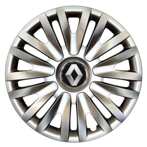 Set 4 Capace Roti Autohelix MSA® R15, Potrivite Jantelor de 15 inch, Pentru Renault, Model 313