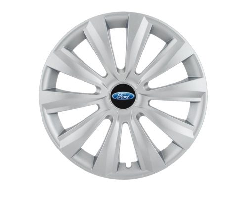 Set 4 capace roti Delta cromat R14 pentru gama auto Ford