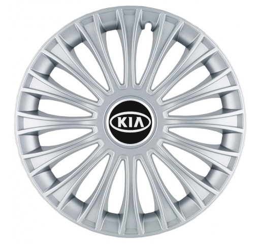 Set 4 Capace Roti, potrivite jantelor de R14, pentru Kia, model dino cromat