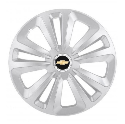 Set 4 Capace Roti Terra Gri R15 pentru Chevrolet