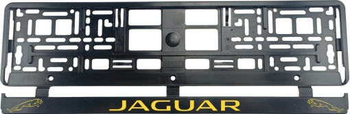 Set 2 bucati, suport numar inmatriculare Jaguar II