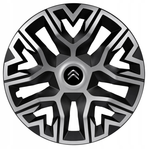 Set 4 Capace Roti 15 `` Best Gri-Negru, Compatibile Cu Citroen