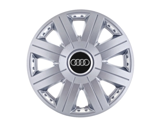 Set 4 capace roti Cosmos cromat R15, pentru gama auto Audi