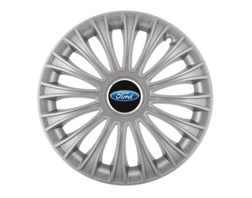 Set 4 capace roti Dino cromat R16 pentru gama auto Ford