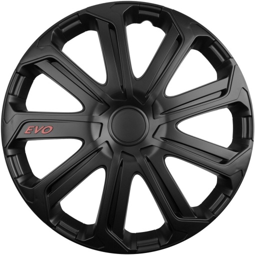 Set 4 Capace Roti Evo Negru R14