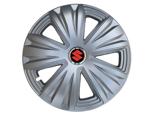 Set 4 capace roti Glory Gri R15 pentru gama auto Suzuki
