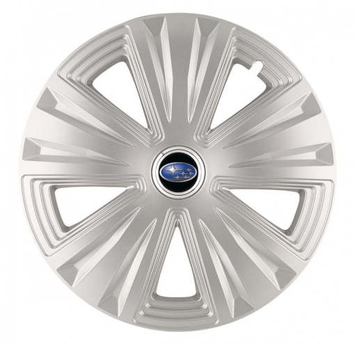 Set 4 Capace Roti, potrivite jantelor de R14, pentru Subaru, model glory Gri