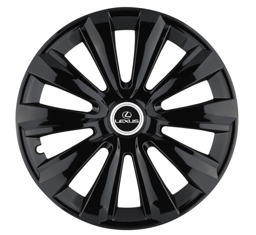 Set 4 Capace Roti, potrivite jantelor de R16, pentru Lexus, model delta negru