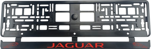 Set 2 bucati, suport numar inmatriculare Jaguar III