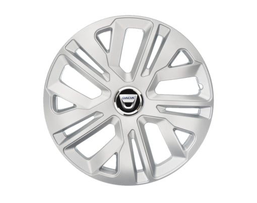 Set 4 capace roti 14``Raven Gri, Compatibile cu Dacia