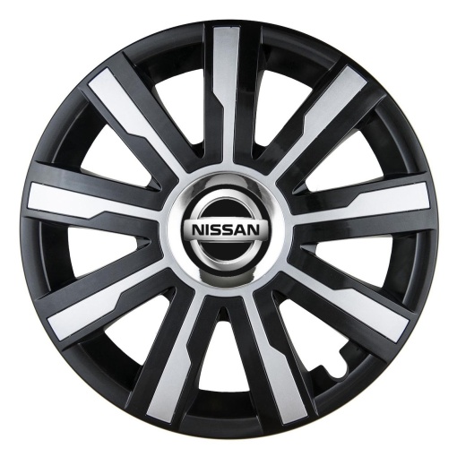 Set 4 Capace Roti Autohelix MSA®, potrivite jantelor de R15, pentru Nissan, model mirage