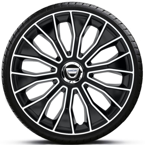 Set 4 Capace Roti Autohelix MSA®, potrivite jantelor de R15, pentru Dacia, model VOLTEC PRO