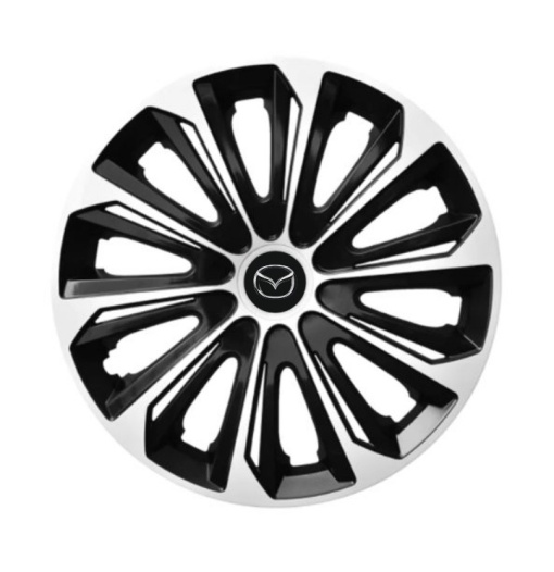 Set 4 capace roti Extra strong silver R15 pentru gama auto Mazda