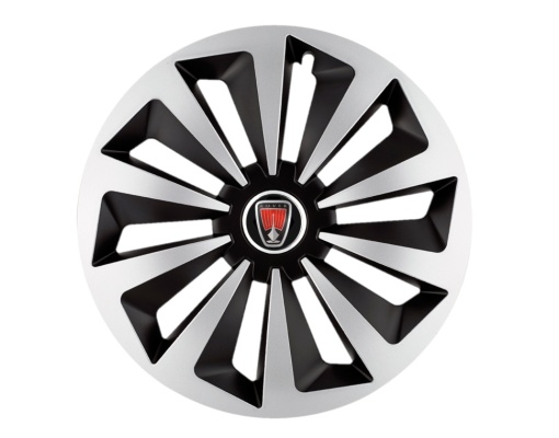 Set 4 capace roti Fox Gri-Negru R16 pentru gama auto Range Rover