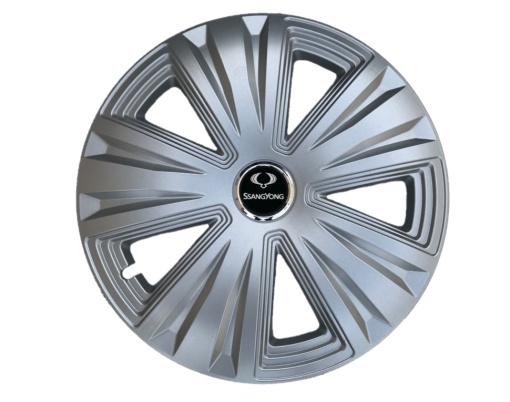 Set 4 capace roti Glory Gri R15 pentru gama auto SsangYong