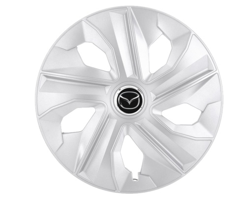 Set 4 capace roti Luna cromat R15 pentru gama auto Mazda